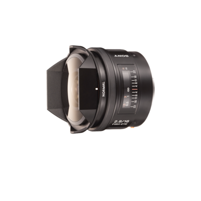 Fisheye lens with wide angle view of 180° | SAL16F28 | Sony Estonia
