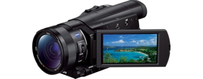 4K Camcorder | Portable Video Camera | FDR-AX100E | Sony Estonia