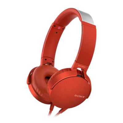 Stylish Adjustable Over-Ear Super Bass Headphones | MDR-XB550AP