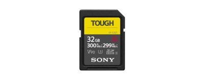 SF-G Series TOUGH UHS-II SD Memory Cards | 32, 64 & 128GB | Sony  