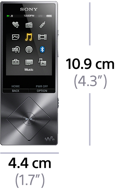Portable Hi-Res Audio Bluetooth MP3 Player | NW-A20 Series | Sony