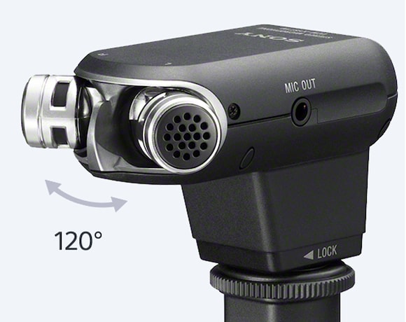 XYST1M Stereo Mic For Multi-Interface Shoe | ECM-XYST1M | Sony Estonia